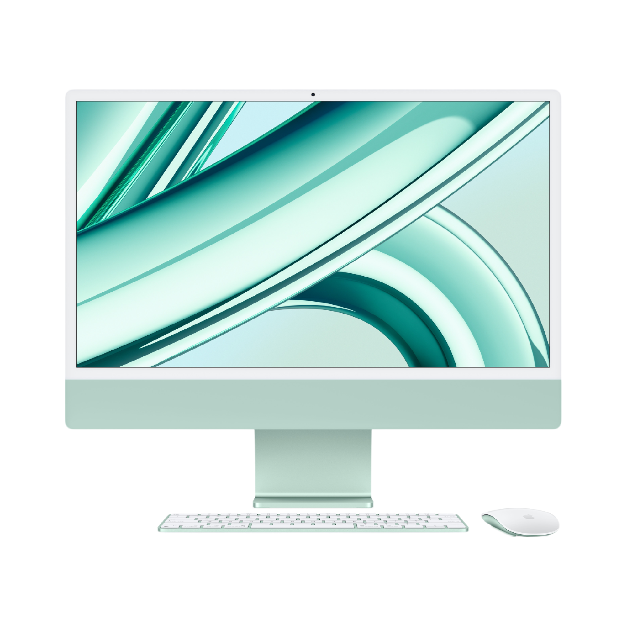iMac (All In One) 24-inch (2023) MQRA3 - M3 chip 8-Core CPU 8-Core GPU 8GB Unified Memory 256GB SSD Storage, Green - alAsil